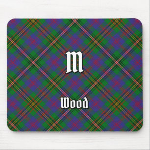 Clan Wood Tartan Mousepad