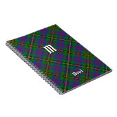 Clan Wood Tartan Notizblock (Rechte Seite)