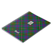 Clan Wood Tartan Notizblock (Linke Seite)