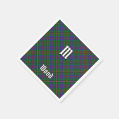 Clan Wood Tartan Serviette (Ecke)