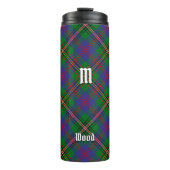 Clan Wood Tartan Thermosbecher (Vorderseite)