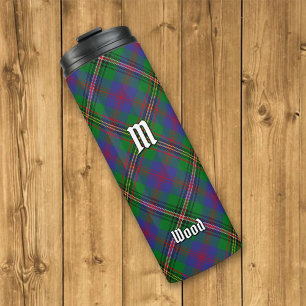 Clan Wood Tartan Thermosbecher