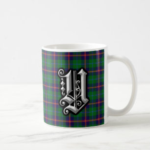 Clan Young Letter Y Monogram Tartan Kaffeetasse