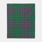 Clan Young Tartan Kariert Fleecedecke (Vorderseite)