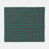 Clan Young Tartan Kariert Fleecedecke (Vorderseite (Horizontal))
