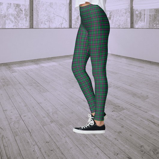 Clan Young Tartan Kariert Leggings