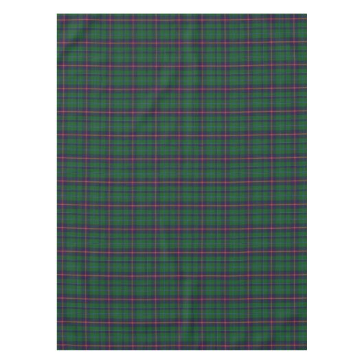 Clan Young Tartan Karierte Tischdecke (Vorderseite)