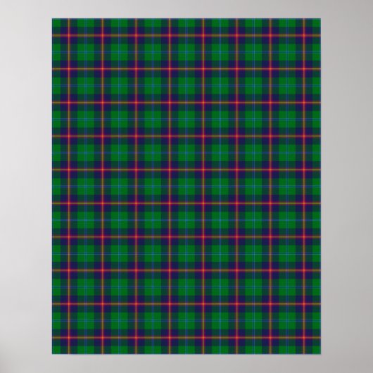Clan Young Tartan Poster (Vorne)