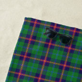 Clan Young Tartan Strandtuch (Beispiel)
