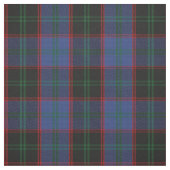 Clan-Zuhause-blaues Schwarzesroter grüner Stoff (Muster)