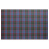 Clan-Zuhause-blaues Schwarzesroter grüner Stoff (Fat Quarter (45,7 x 55,9 cm))