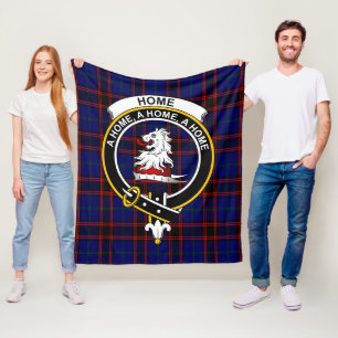 Clan Zuhause Modern Tartan Kariert Fleecedecke