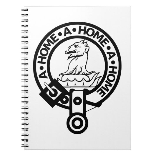 Clan Zuhause Notepad Notizblock (Vorderseite)