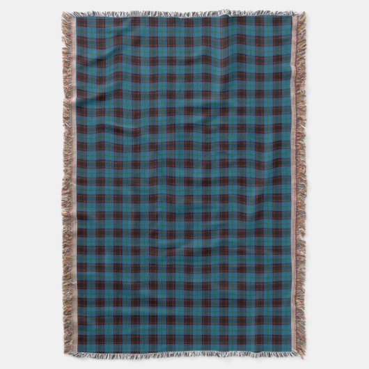 Clan Zuhause Tartan Decke (Vorderseite Vertikal)