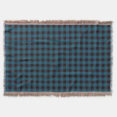 Clan Zuhause Tartan Decke (Vorderseite)