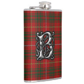 ClanBrucetartan-alte Schottland-Flasche Flachmann (Rechts)