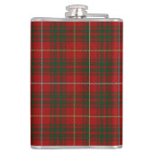 ClanBrucetartan-alte Schottland-Flasche Flachmann (Rückseite)