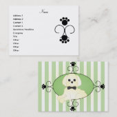 Clancey Extravagant Pants Visitenkarte (Vorne/Hinten)