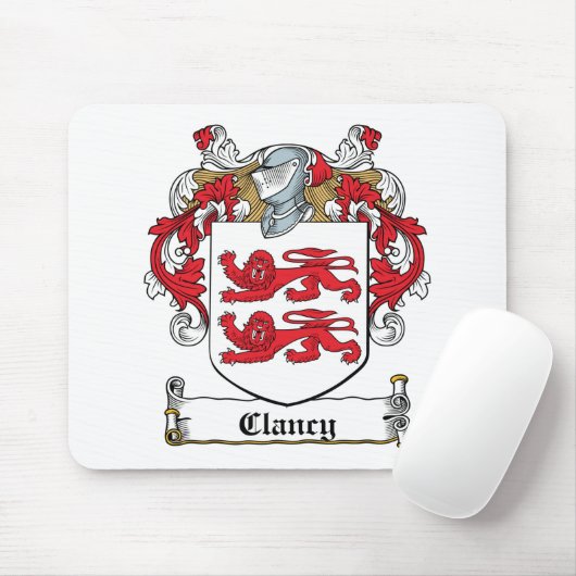Clancy Familienwappen Mousepad (Mit Mouse)