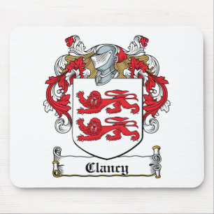 Clancy Familienwappen Mousepad