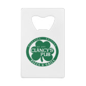 Clancys Merch Geldbeutel Flaschenöffner (Rückseite)