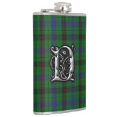 ClanDavidsontartan-alte Schottland-Flasche Flachmann (Rechts)