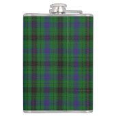 ClanDavidsontartan-alte Schottland-Flasche Flachmann (Rückseite)