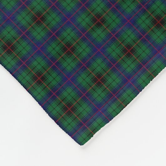 ClanDavidsonTartan Fleecedecke (Ecke)