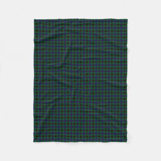 ClanDavidsonTartan Fleecedecke (Vorderseite)