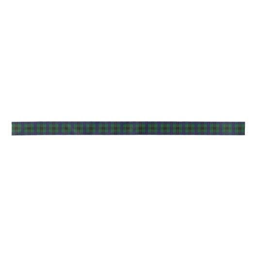 ClanDavidsonTartan Satinband (Vorderseite)