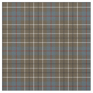 Clanduncan verwitterter Tartan Stoff
