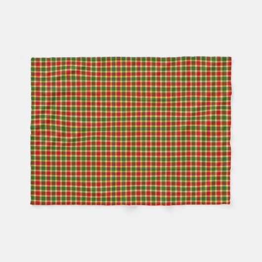 ClanGibsonTartan Fleecedecke (Vorderseite (Horizontal))