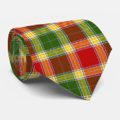 ClanGibsonTartan Krawatte (Gerollt)