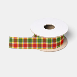 ClanGibsonTartan Satinband