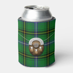 ClanHenderson Tartan und Sporran Dosenkühler
