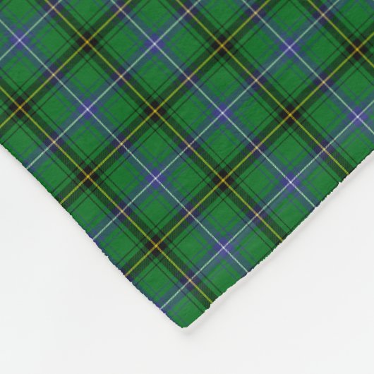 ClanHendersonTartan Fleecedecke (Ecke)