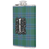 ClanIrvine Irwin Tartan-alte Schottland-Flasche Flachmann (Links)
