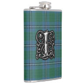 ClanIrvine Irwin Tartan-alte Schottland-Flasche Flachmann (Rechts)