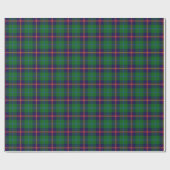 Clanjunger schottischer Tartan Geschenkpapier (Flach)
