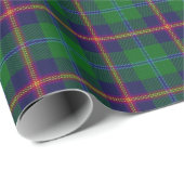 Clanjunger schottischer Tartan Geschenkpapier (Rolleneckpunkt)