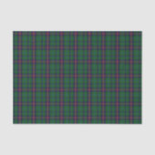 Clanjunger Tartan-kariertes Seidenpapier (Vorderseite)