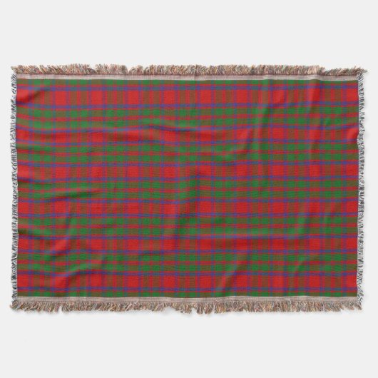 ClanMacKintoshTartan Decke (Vorderseite)