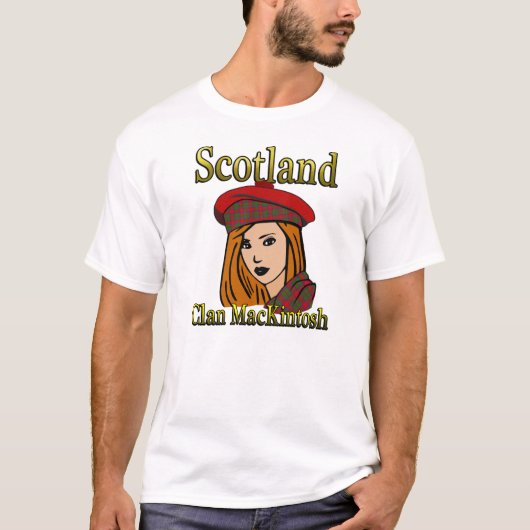 ClanMacKintoshtartan-Schottland-Shirts T-Shirt (Vorderseite)