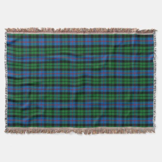 ClanMorrisonTartan Decke (Vorderseite)