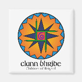 Clann Bhride Square Magnet (Vorne)