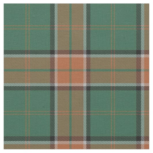 ClanPollockschottischer Tartan-kariertes Gewebe Stoff (Nahaufnahme)