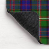 Clanranald tartan blau grün kariert mousepad (Ecke)