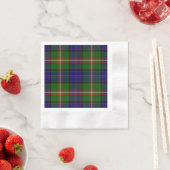 Clanranald tartan blau grün kariert serviette (Beispiel)