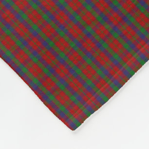 ClanRobertsonTartan Fleecedecke