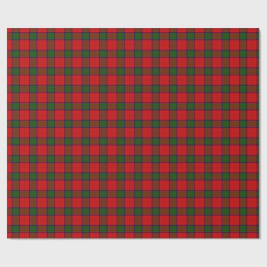 ClanRobertsonTartan Geschenkpapier (Flach)